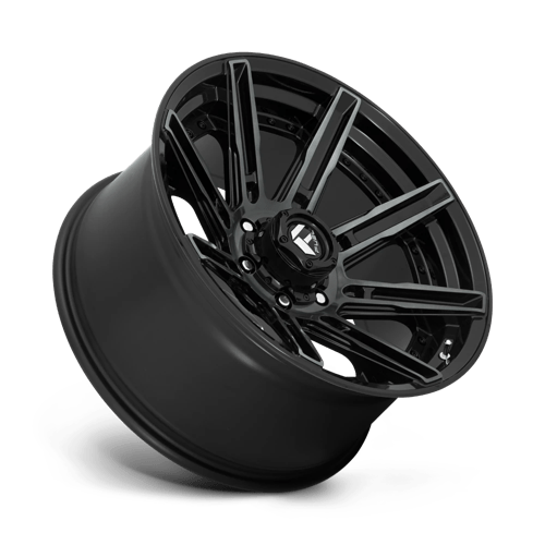 20x10 fuel off-road d708 rogue gloss mach double dark tint wheel 6x5.5 bolt pattern 18mm offset