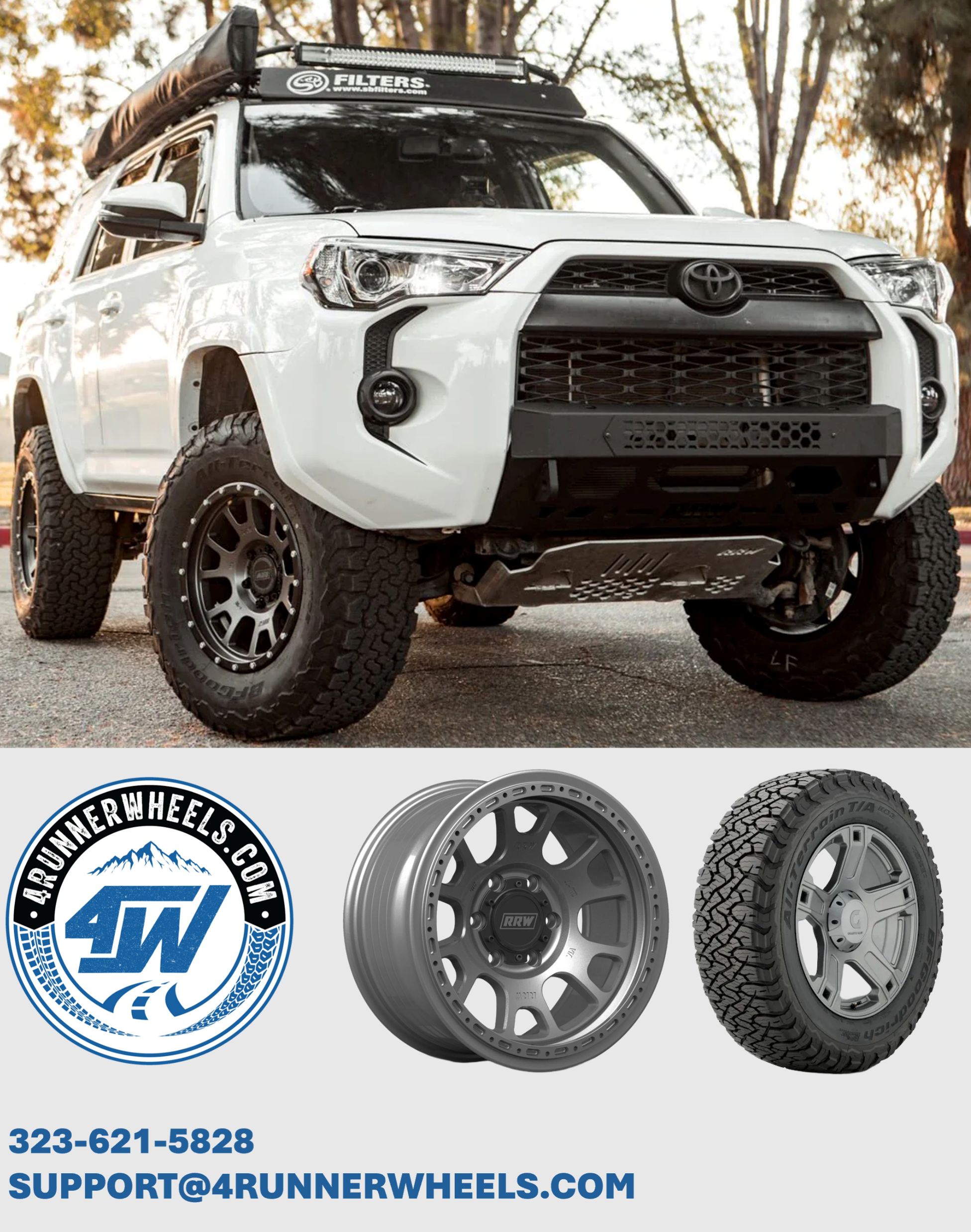 Toyota 4Runner RRW RR5-H Gunmetal