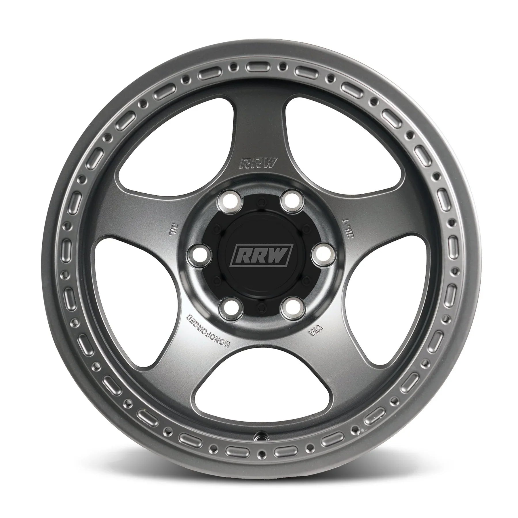 17x8.5 RRW RS4-H Forged Hybrid Gunmetal Wheel 6x5.5 Bolt Pattern -12mm Offset