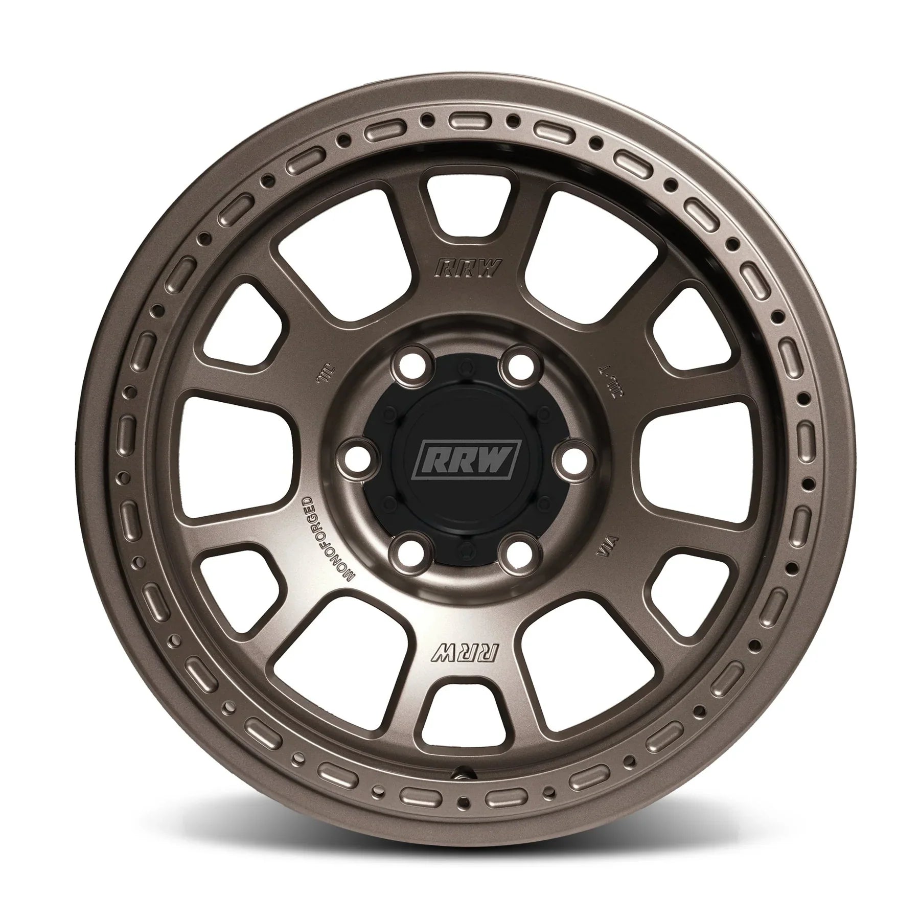 17x8 RRW RS5-H Forged Hybrid Matte Bronze Wheel 6x5.5 Bolt Pattern 12mm Offset