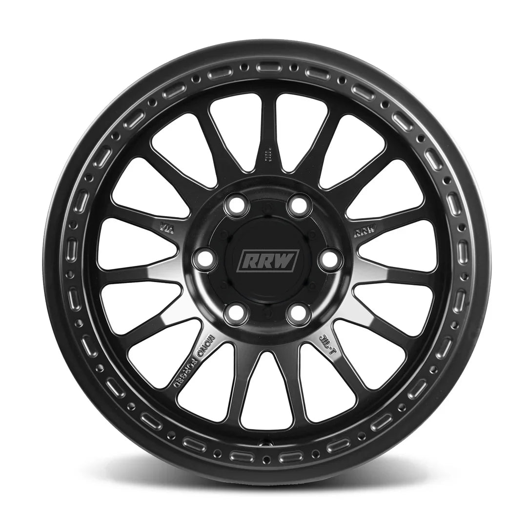 17x8 RRW RS7-H Forged Hybrid Matte Black Wheel 6x5.5 Bolt Pattern 18mm Offset