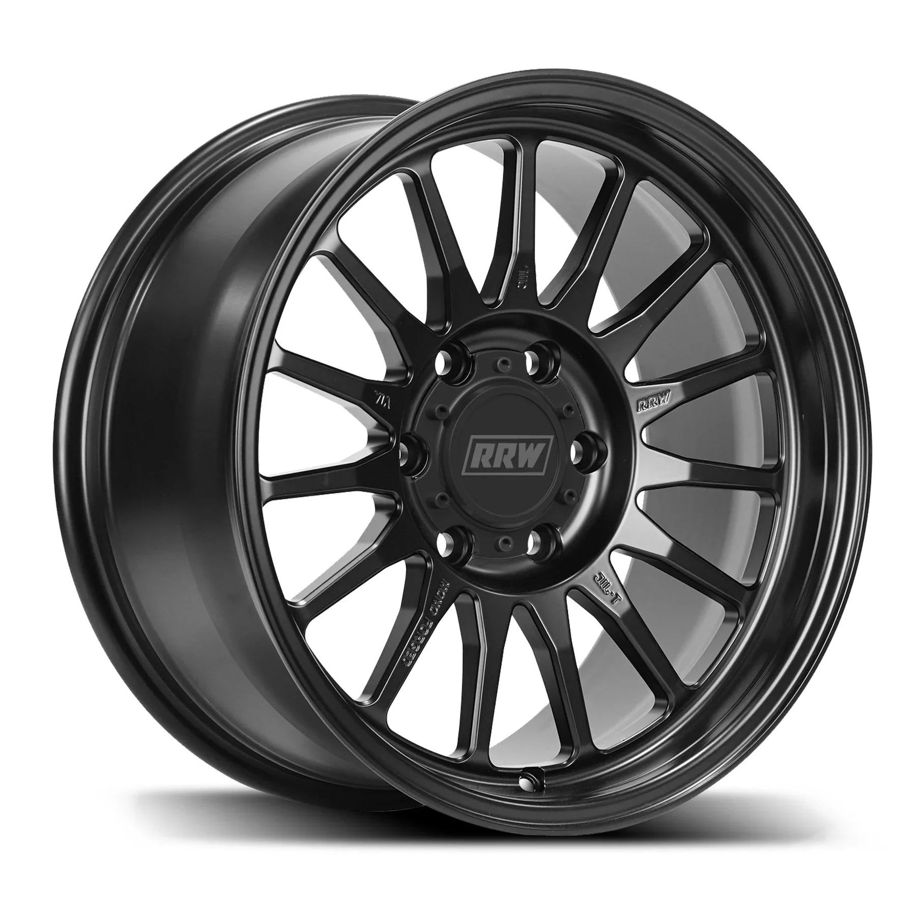 17x8 RRW RS7-S Forged Matte Black Wheel 6x5.5 Bolt Pattern 18mm Offset