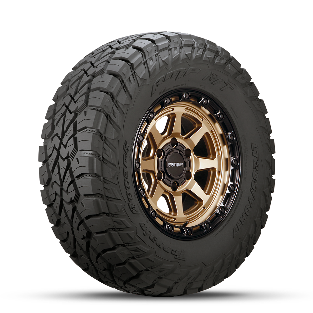33x12.50R20LT Amp Tires Terrain Attack R/T Tire E Rated 10 Ply