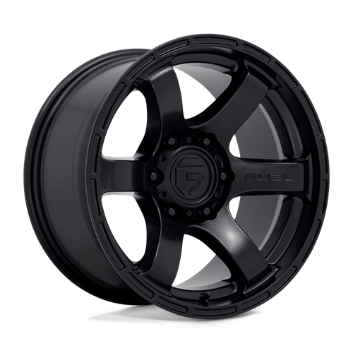 20x9 fuel off-road d766 rush satin black wheel 6x5.5 bolt pattern 1mm offset