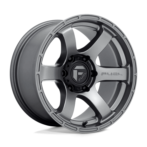 17x9 fuel off-road d767 rush matte gunmetal wheel 6x5.5 bolt pattern 12mm offset