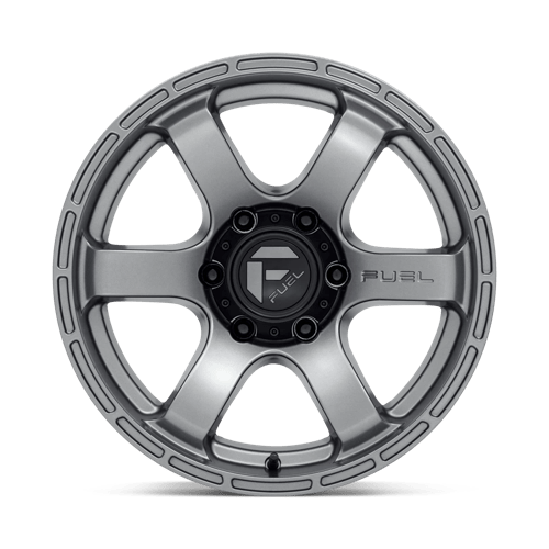 18x9 fuel off-road d767 rush matte gun metal wheel 6x5.5 bolt pattern 20mm offset