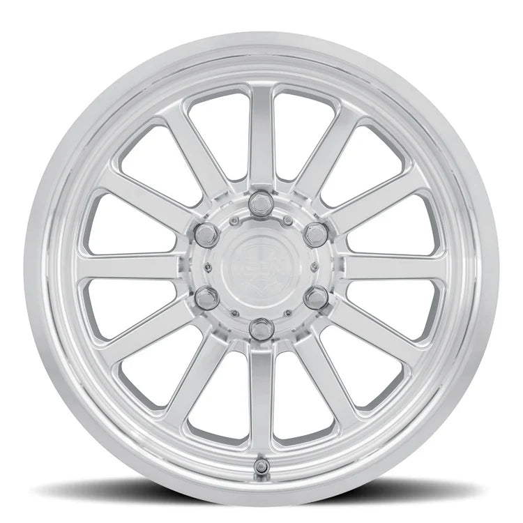 18x9 Icon Alloys Sentinel Forged Silver Machined Wheel 6x5.5 Bolt Pattern 25mm Offset