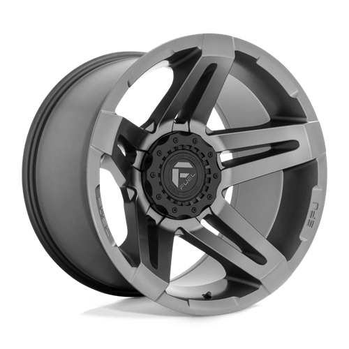 20x10 fuel off-road d764 sfj matte gunmetal wheel 6x5.5 bolt pattern 18mm offset