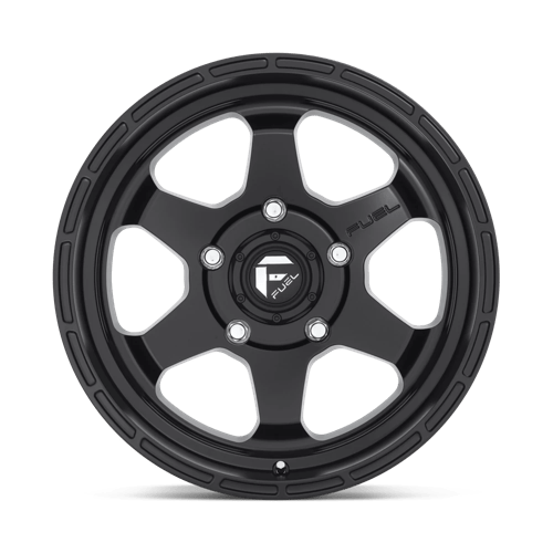 20x9 fuel off-road d664 shok matte black wheel 6x5.5 bolt pattern 19mm offset