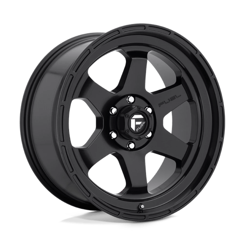 20x9 fuel off-road d664 shok matte black wheel 6x5.5 bolt pattern 1mm offset