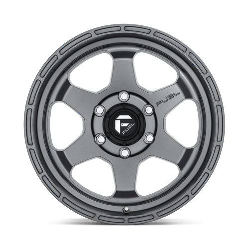 18x9 fuel off-road d665 shok matte anthracite wheel 6x5.5 bolt pattern 12mm offset