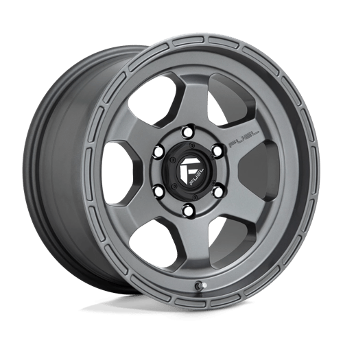 17x9 fuel off-road d665 shok matte anthracite wheel 6x5.5 bolt pattern 20mm offset