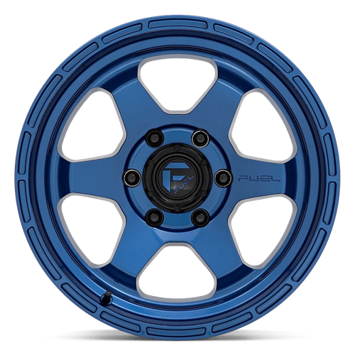17x9 fuel off-road d739 shok dark blue wheel 6x5.5 bolt pattern 1mm offset