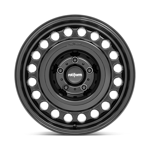 18x9 rotiform r191 stl gloss black wheel 6x5.5 bolt pattern 18mm offset