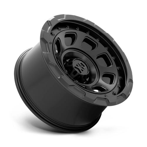 17x9 xd wheels xd861 storm satin black wheel 6x5.5 bolt pattern 0mm offset