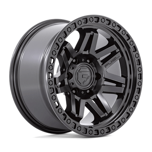 17x9 fuel off-road d810 syndicate blackout wheel 6x5.5 bolt pattern 12mm offset