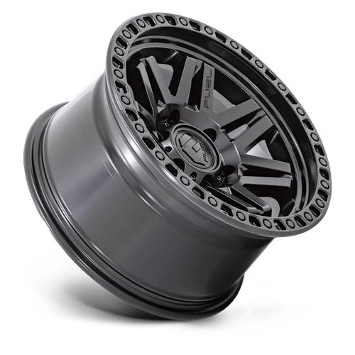 17x9 fuel off-road d810 syndicate blackout wheel 6x5.5 bolt pattern 1mm offset
