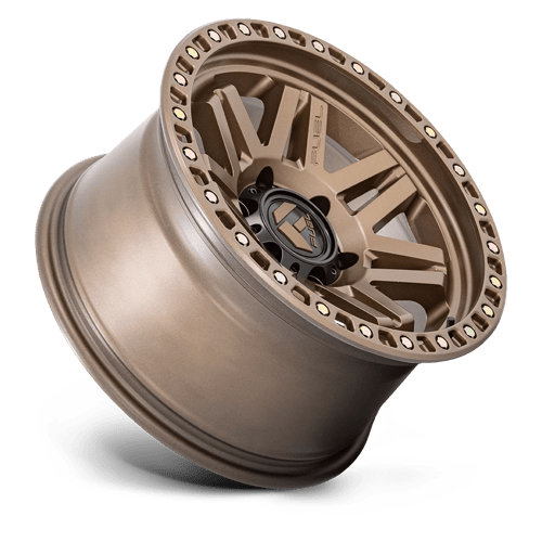 17x9 fuel off-road d811 syndicate full matte bronze wheel 6x5.5 bolt pattern 1mm offset