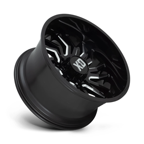 22x10 xd wheels xd858 tension gloss black milled wheel 6x5.5 bolt pattern 18mm offset