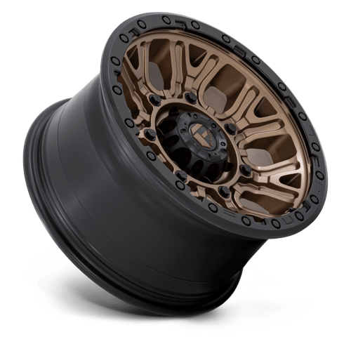 17x9 fuel off-road d826 traction matte bronze w black ring wheel 6x5.5 bolt pattern 1mm offset