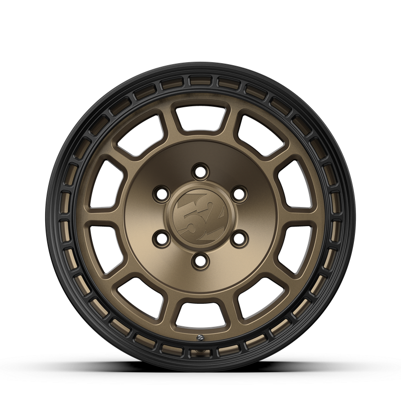 16x8 Fifteen 52 Turbomac HD Classic Matte Bronze Wheel 6x5.5 Bolt Pattern 0mm Offset