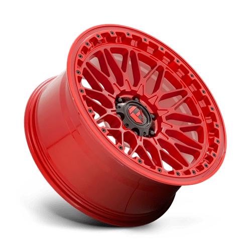 17x9 fuel off-road d758 trigger candy red wheel 6x5.5 bolt pattern 1mm offset