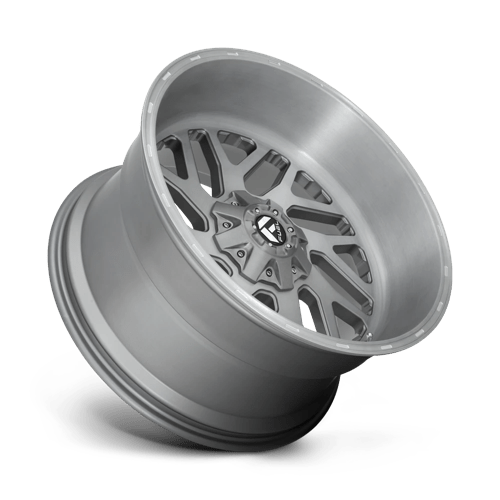 20x12 fuel off-road d715 triton platinum brushed gun metal tinted clear wheel 6x5.5 bolt pattern 44mm offset