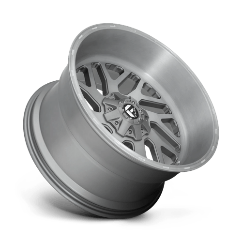 20x10 fuel off-road d715 triton platinum brushed gun metal tinted clear wheel 6x5.5 bolt pattern 19mm offset