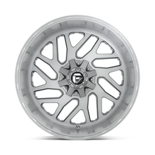 20x10 fuel off-road d715 triton platinum brushed gun metal tinted clear wheel 6x5.5 bolt pattern 19mm offset
