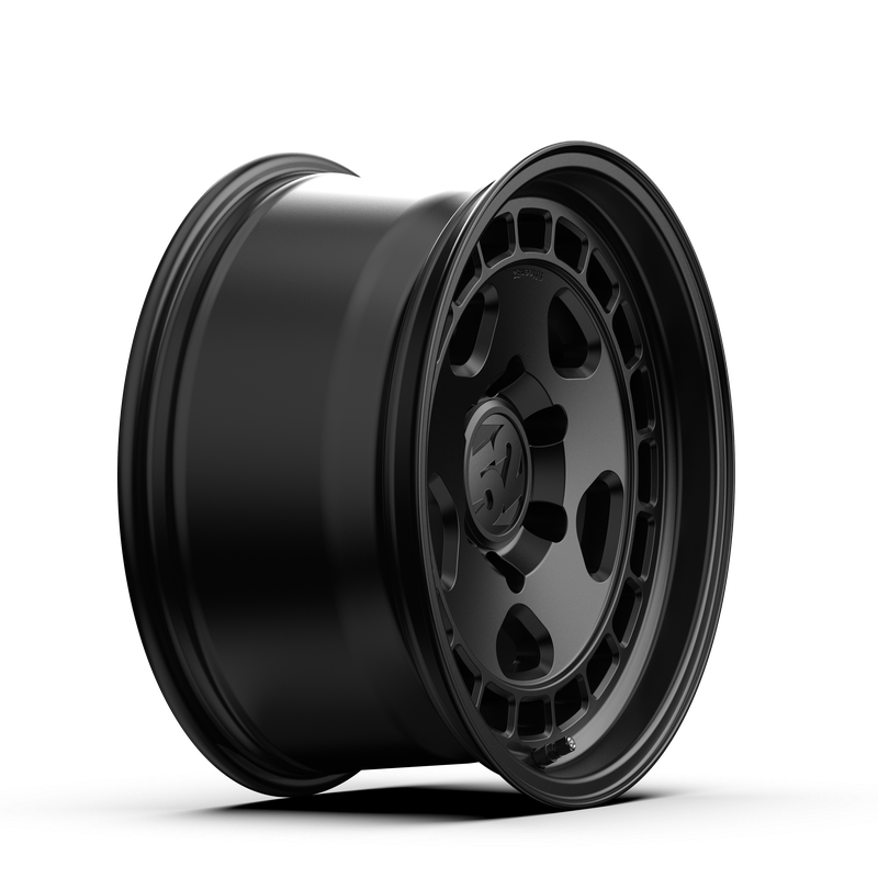 17x8.5 Fifteen 52 Turbomac HD Classic Satin Black Wheel 6x5.5 Bolt Pattern 0mm Offset