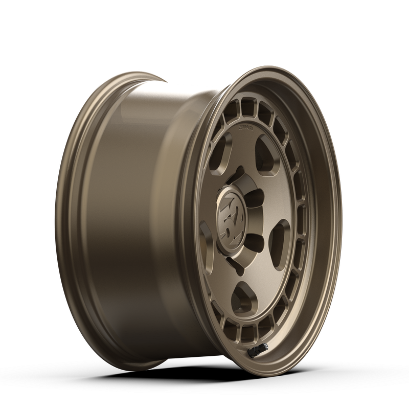 17x8.5 Fifteen 52 Turbomac HD Classic Matte Bronze Wheel 6x5.5 Bolt Pattern 0mm Offset