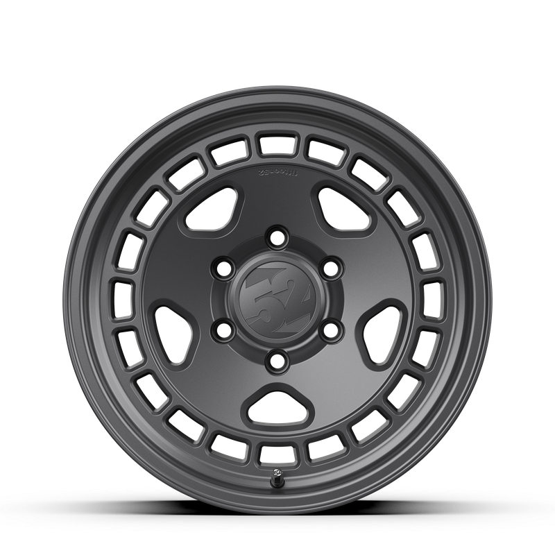 16x8 Fifteen 52 Turbomac HD Classic Satin Gunmetal Wheel 6x5.5 Bolt Pattern 0mm Offset