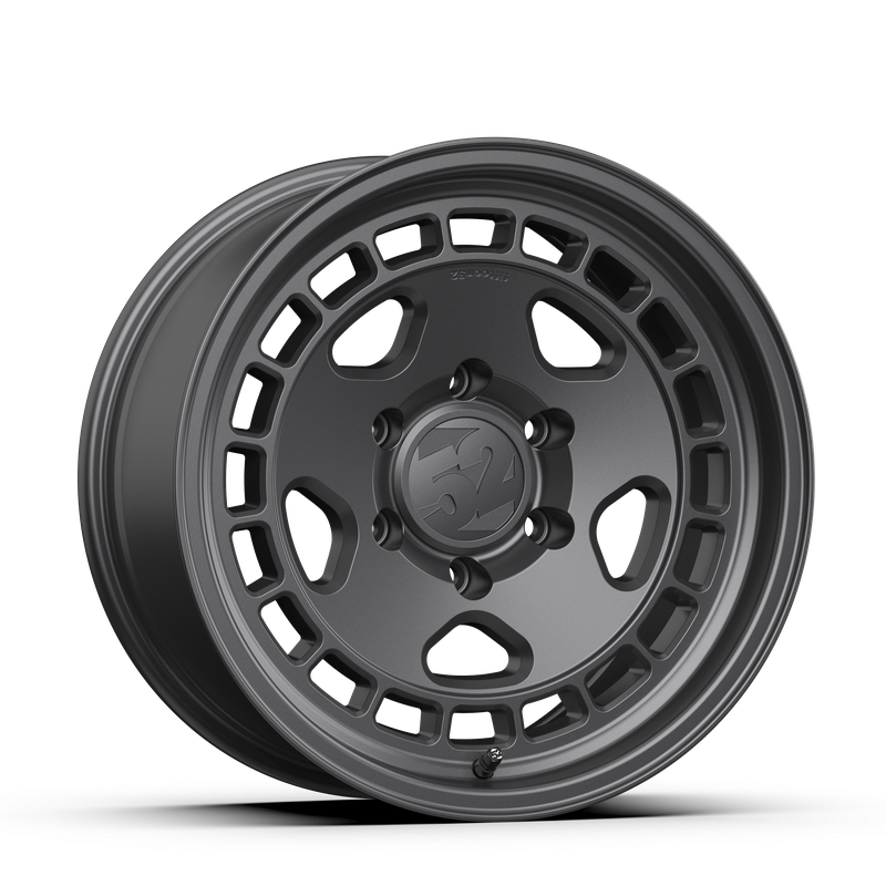 16x8 Fifteen 52 Turbomac HD Classic Satin Gunmetal Wheel 6x5.5 Bolt Pattern 0mm Offset