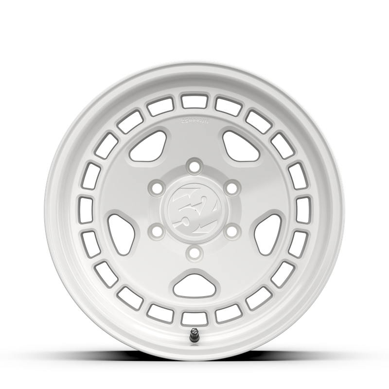 16x8 Fifteen 52 Turbomac HD Classic Gloss White Wheel 6x5.5 Bolt Pattern 0mm Offset