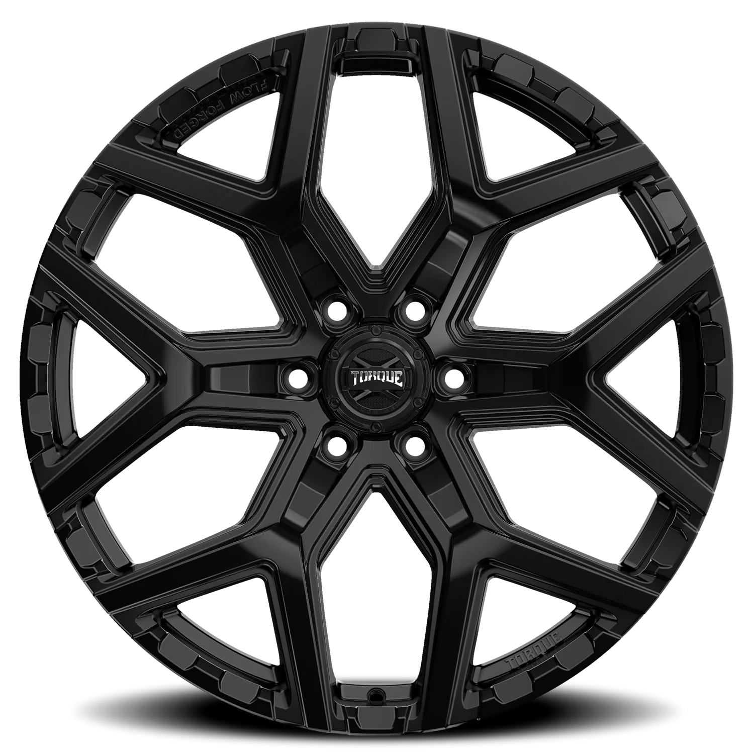 22x9 torque wheels strike tw417r hybrid forged satin black wheel 6x5 5 bolt pattern 35 offset