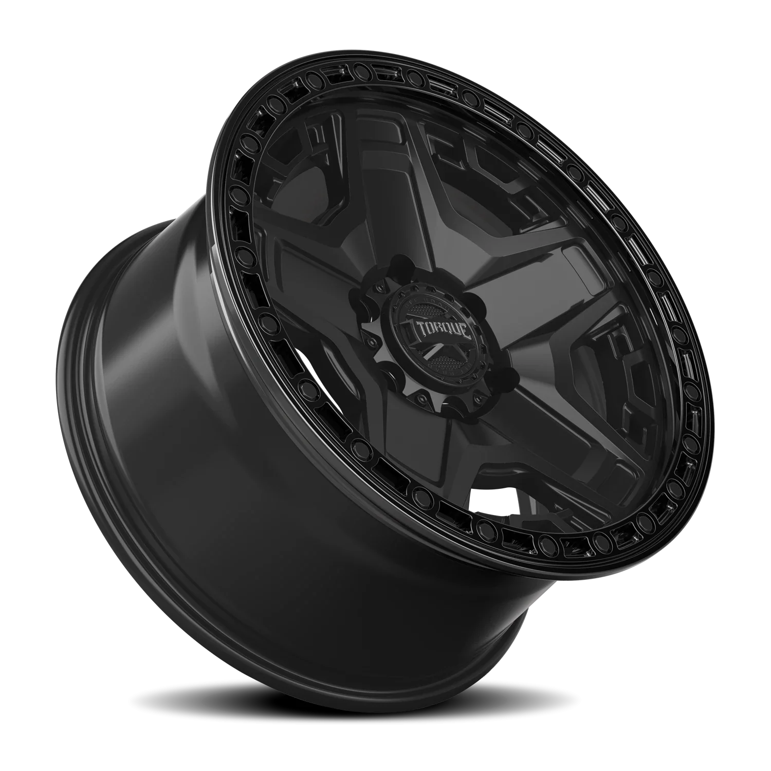 17x9 torque wheels blackhawk tw448r hybrid forged satin black with gloss black lip wheel 6x5 5 bolt pattern 12 offset