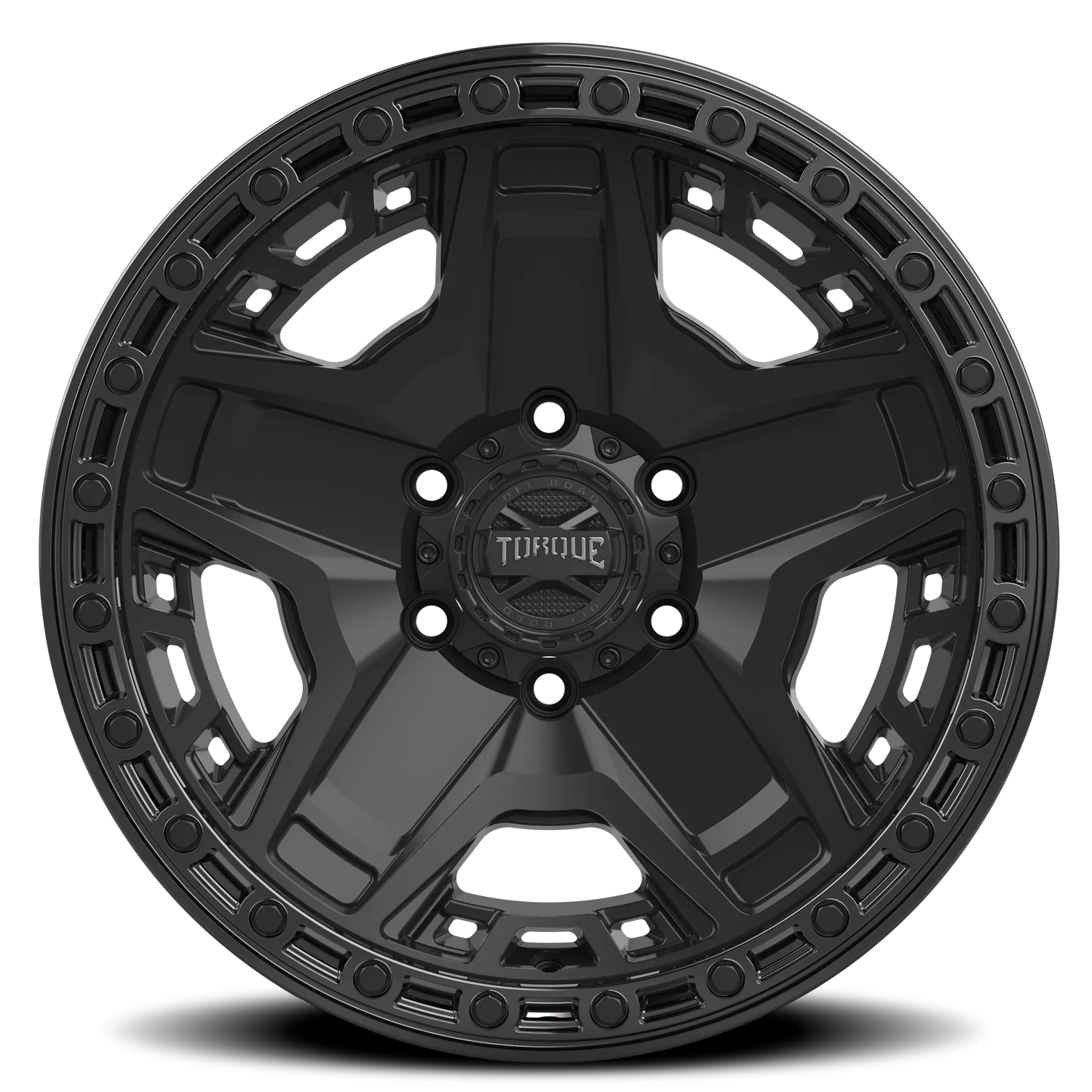 17x9 torque wheels blackhawk tw448r hybrid forged satin black with gloss black lip wheel 6x5 5 bolt pattern 12 offset