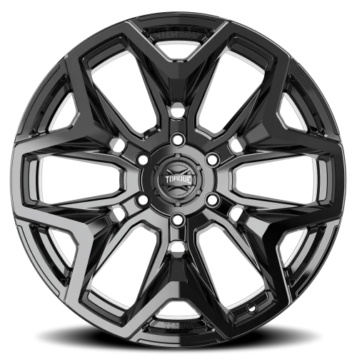 20x9 torque wheels mako tw459r hybrid forged gloss black wheel 6x5 5 bolt pattern 25 offset