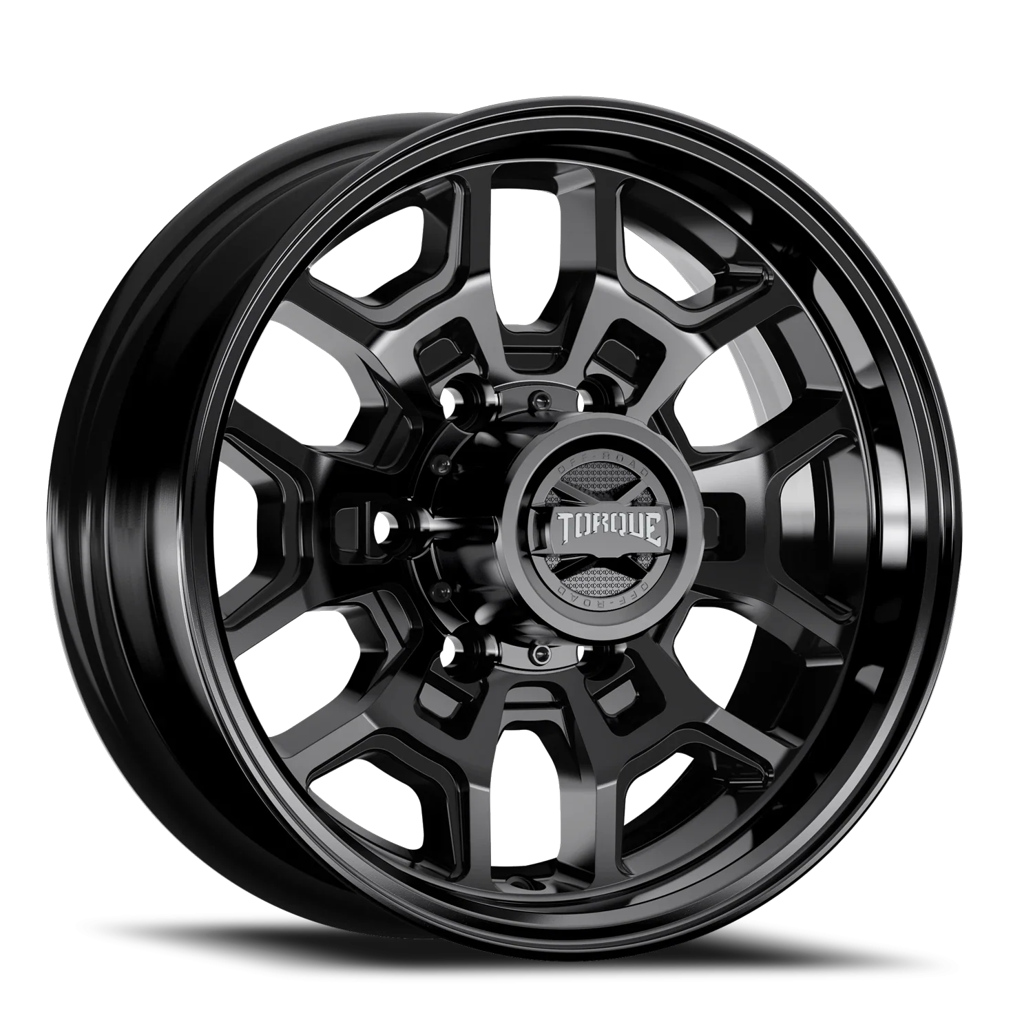 15x6 torque wheels hitch tw754c satin black wheel 6x5 5 bolt pattern 0 offset