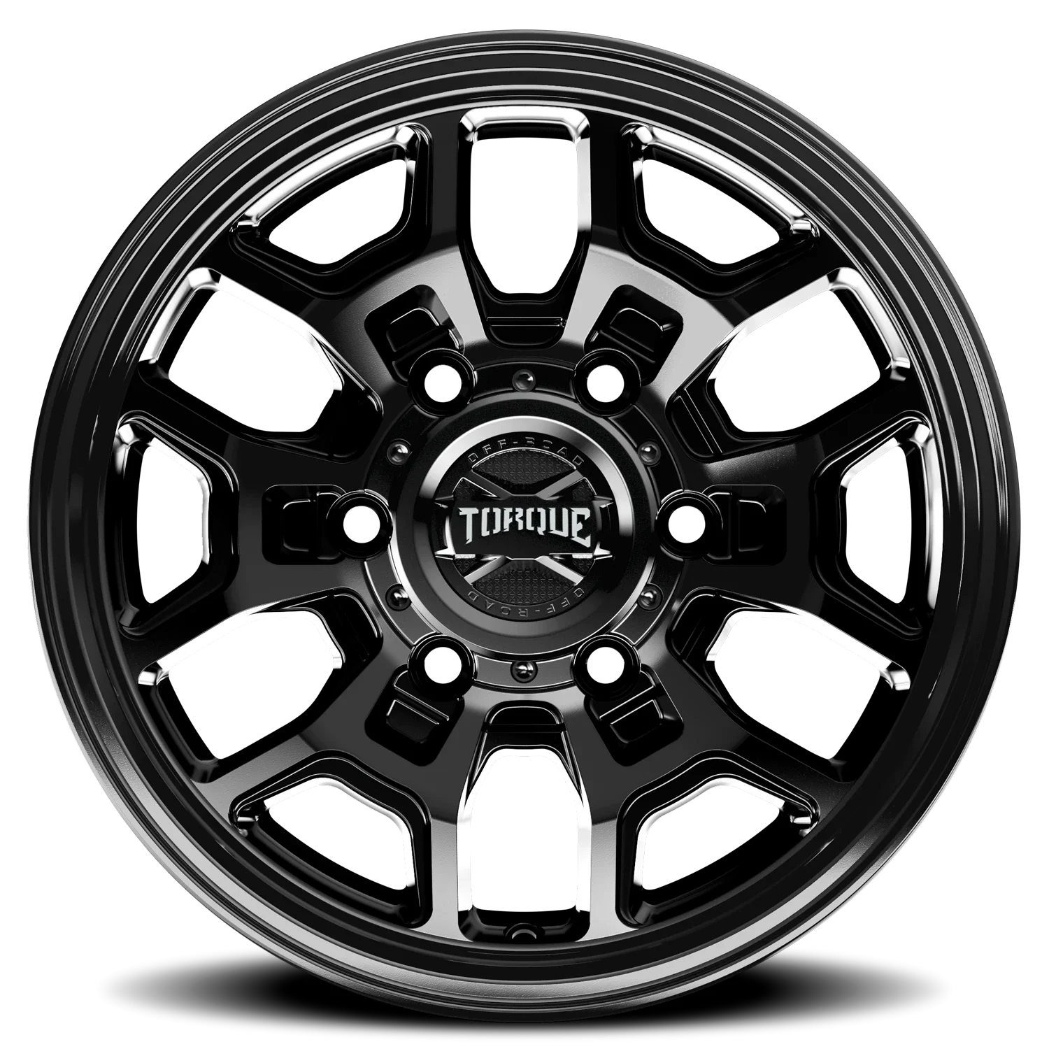 15x6 torque wheels hitch tw754c satin black wheel 6x5 5 bolt pattern 0 offset