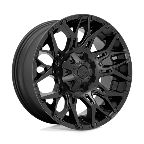22x10 fuel off-road d772 twitch blackout wheel 6x5.5 bolt pattern 18mm offset
