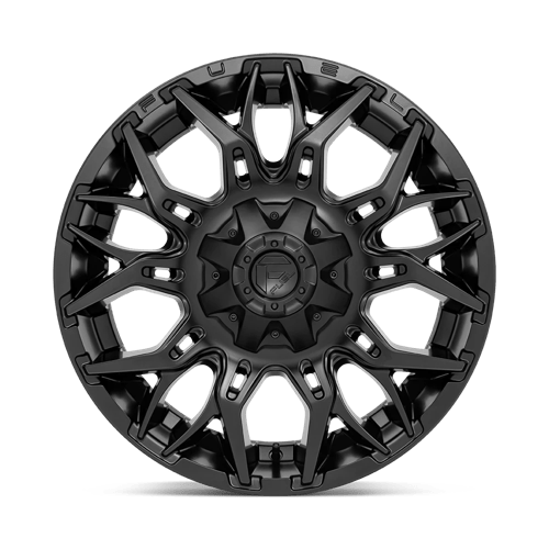 20x9 fuel off-road d772 twitch blackout wheel 6x5.5 bolt pattern 1mm offset
