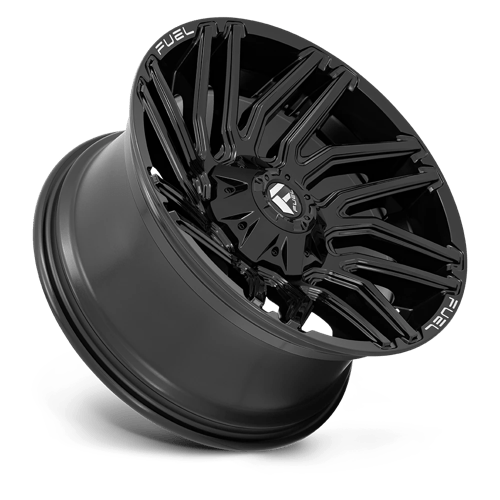 20x10 fuel off-road d776 typhoon gloss black wheel 6x5.5 bolt pattern 18mm offset