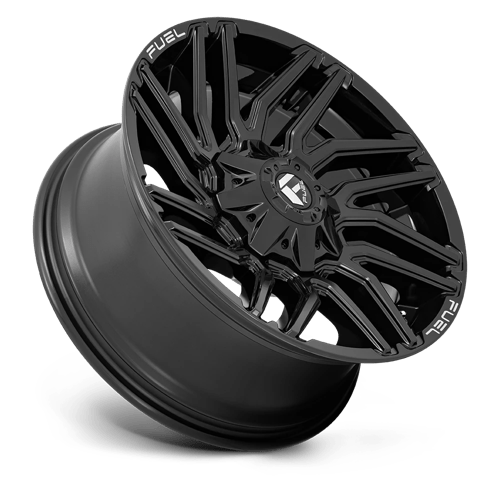 22x12 fuel off-road d776 typhoon gloss black wheel 6x5.5 bolt pattern 44mm offset