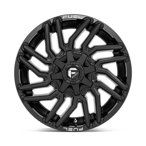 20x9 fuel off-road d776 typhoon gloss black wheel 6x5.5 bolt pattern 1mm offset
