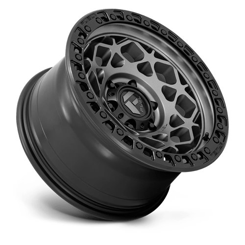 17x9 fuel off-road d784 unit gunmetal w matte black ring wheel 6x5.5 bolt pattern 12mm offset