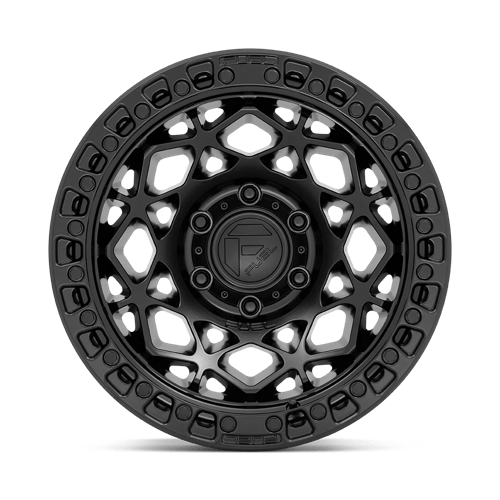 17x9 fuel off-road d786 unit matte black w m black ring wheel 6x5.5 bolt pattern 12mm offset