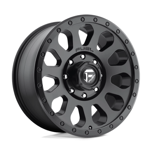 17x8 5 fuel off-road d579 vector matte black wheel 6x5.5 bolt pattern 6mm offset