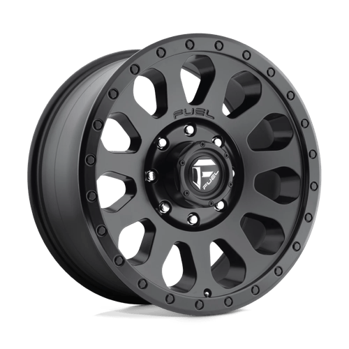 17x9 fuel off-road d579 vector matte black wheel 6x5.5 bolt pattern 12mm offset