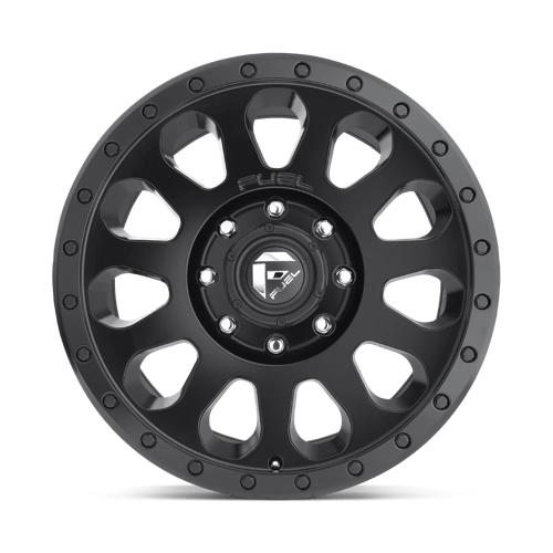 17x8 5 fuel off-road d579 vector matte black wheel 6x5.5 bolt pattern 6mm offset